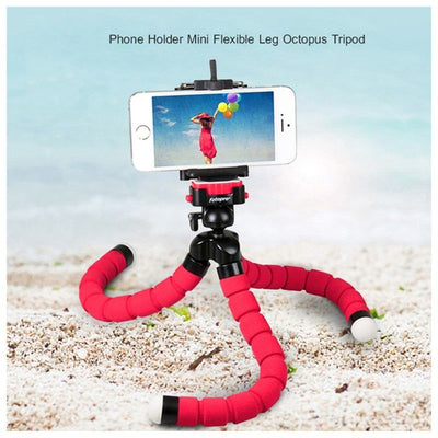 Mini Flexible Sponge Octopus Tripod Smartphone