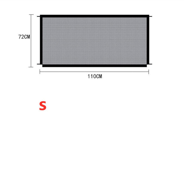 Pet Protection Fence Nylon Foldable Dog Isolation