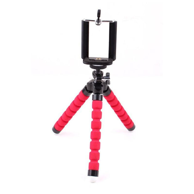 Mini Flexible Sponge Octopus Tripod Smartphone