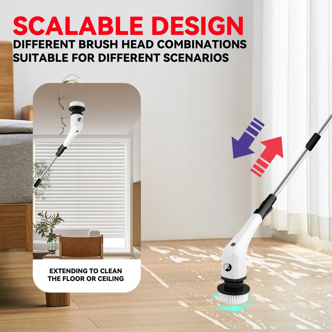 Electric Cleaning Brush Household Multi-functional 7-