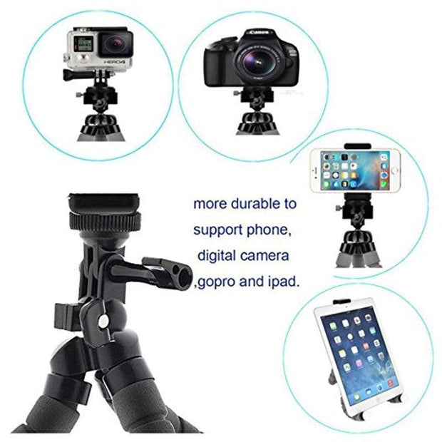 Mini Flexible Sponge Octopus Tripod Smartphone