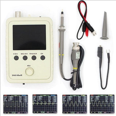 Oscilloscope electronic teaching