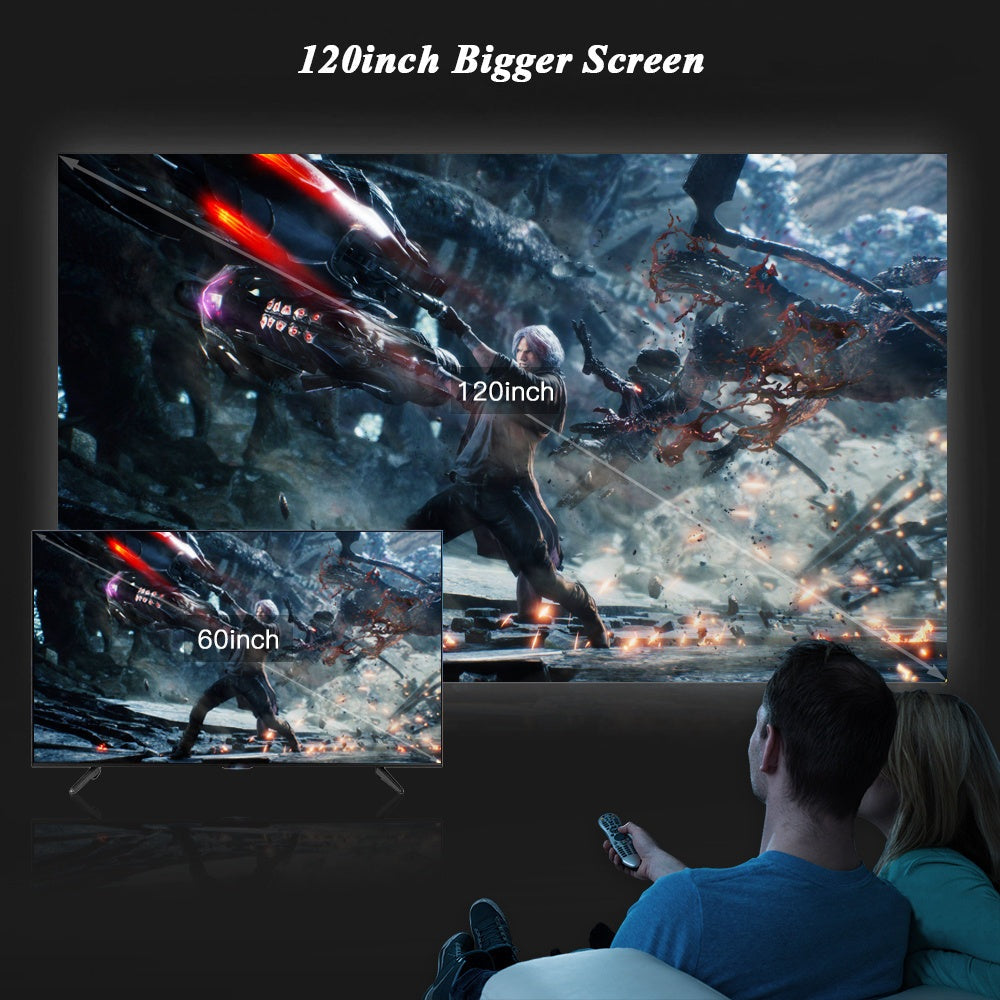 Home TV projector
