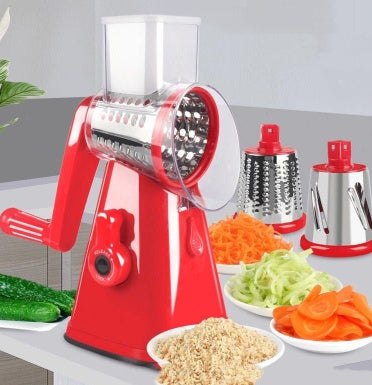 Multi-functional Vegetable Cutter Hand Drum Vegetable Cutter Slice