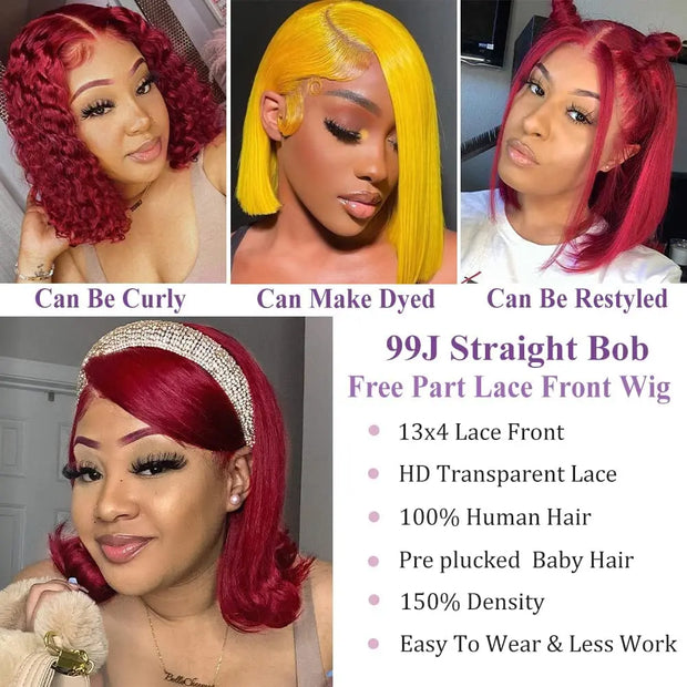  Bob Wig Human Hair