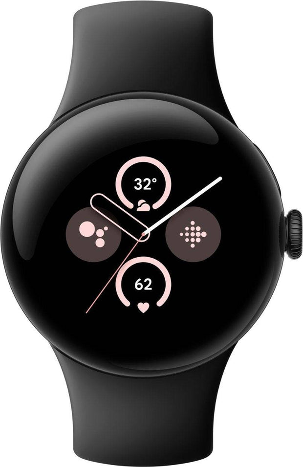 (OPEN BOX) Google - Pixel Watch 2 Matte Black Smartwatch