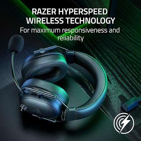 Razer - Blackshark V2 Hyperspeed Wireless Gaming Headset - Black (DAMAGED BOX)