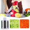 Multifunctional Vegetable Cutter Slicer Roller Vegetable Chopper Round Slicer Potato Carrot Stainless Steel Shredder Kitchen Too