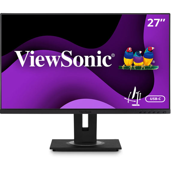 ViewSonic – VG2755 27″ IPS LED FHD Monitor (DisplayPort, Mini DisplayPort, HDMI, USB, VGA) – Black (New)