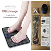 Mini Massage Pad Smart LCD Display Electrotherapy Massager Cervical Spine Waist Back Butterfly Instrument Pocket