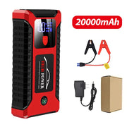 26000mAh/20000mAh Car Jump Starter 1000A 12V Output Portable Emergency Start-up Charger for Cars Booster Battery Starting Device